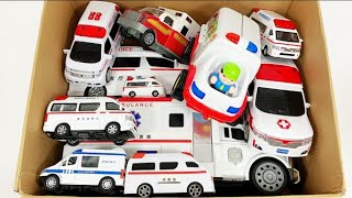 救急車のミニカー走る! 緊急走行テス ト! 坂道走行サイレン鳴る| Ambulance miniature car running! Emergency Slope Driving Test