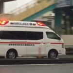 板野東部消防救急車緊急走行(提供動画)