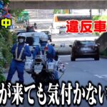 税金泥棒！？鬼の白バイ隊員2名が取締り中に談笑？そこへ違反車が来るも衝撃的な結果が…他・え？このフェラーリの駐禁回避法はアリ？？なんかモヤモヤする違反4連発【取締り　白バイ　交通違反】