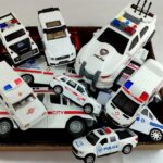 救急車を箱にまとめ､坂道を走らせた! 緊急走行テスト | “Ambulance” Mini police car runs in anemergency. Slope driving test