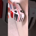 救急車（ミニカー）たちが坂道走る！緊急走行テスト！サイレン鳴る！ Ambulance minicar runs on a slope! Emergency driving test.