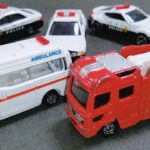 【トミカ】緊急車両が軽く走行する｜Emergency Vehicles Lightly Running