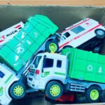 ambulance ミニカー消防車走行! 緊急走行テスト! 橋の上☆ Mini Fire Trucks in Action! Siren Sounds