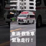 【緊急走行】東京消防庁 救急車