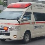 トヨタ ハイメディック救急車 高槻市消防本部 緊急走行