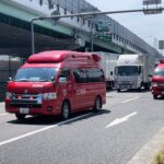 【緊急走行】下穂積2丁目の車両火災現場に到着した！茨木市消防本部　本署指揮1&火災調査車