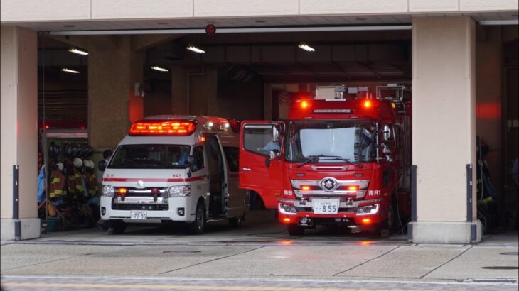 【仙台市消防局】(指令あり)一般負傷事案に出動する青葉救急3 他 #救急車 #緊急車両 #緊急走行 #出動 #Ambulance #指令 #ハイメディック