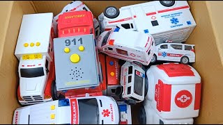 救急車のミニカー走る。緊急走行テスト。坂道走行です☆ Ambulance miniature car runs with sound in case of emergency!