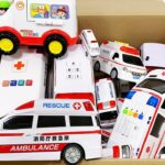 救急車のミニカー走る☆緊急走行テスト☆坂道走る☆Ambulance minicar runs in an emergency! Slope driving test