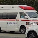 【緊急走行】箕面市消防本部 救急17号車 トヨタハイメディック