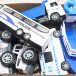 救急車のミニカーが走るよ！坂道で緊急走行テスト！サイレン有り坂道走行☆A miniature ambulance car runs! Emergency driving test on a slope