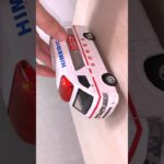 たくさんの『救急車』を箱にまとめ、坂道を走らせた！緊急走行テストします！ “Ambulance” Minicar runs the slope in an emergency