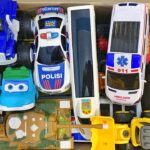 救急車のミニカーが緊急走行。紹介して坂道を走る｜Ambulance miniature car runs urgently.I will introduce and run