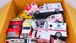 救急車のミニカー走る。緊急走行テスト。坂道走行です☆ Ambulance miniature car runs with sound in case of emergency! T001