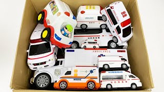 救急車のミニカー走ります！緊急走行テスト！坂道走行です☆ Ambulance minicar runs in an emergency with sirens sounding!