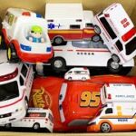 救急車のミニカー走るよ☆緊急走行テストです☆坂道走行！☆ Ambulance minicar runs in an emergency with sirens sounding!