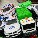 救急車のミニカー走る！緊急走行！坂道走行テスト Ambulance minicar runs on a slope with sirens sounding!