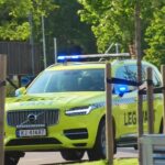 DRAMMEN LEGEVAKTAN legebil i utrykning notarzt einsatzfahrt doctorcar responding 緊急走行 救急車