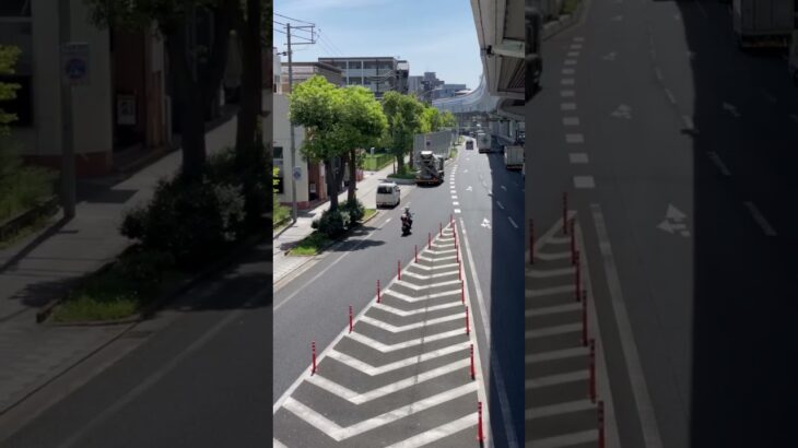 今日もご苦労様です👮‍♀️姿勢良く運転する警察バイク👮‍♀️兵庫県警🚨　#shorts