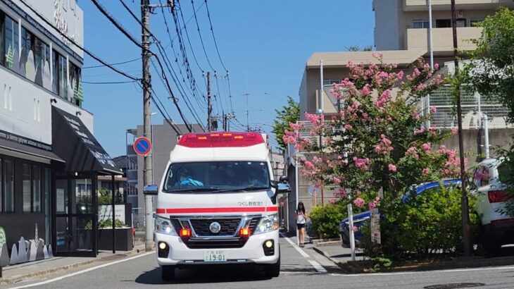 【緊急走行】救急車緊急走行シーン