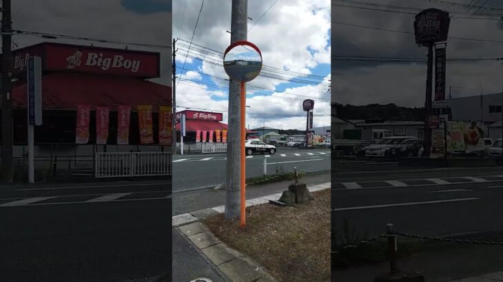 岩手県一関警察パトカー緊急走行！