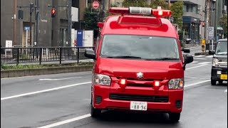 久しぶりに朝っぱらから緊急走行する消防車に遭遇。うち含めて周りもみんなちゃんと緊急車両に道を譲っていて良きです👍（2024.9.22.6:54）ちなみに側面車番はY29132