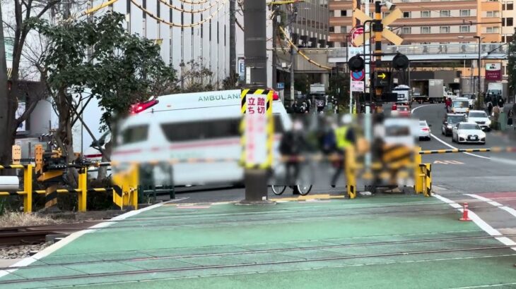 【4K HDR】東京消防厅救急車緊急走行2连發，JR總合病院（Tokyo Fire Department ambulances emergency responding）