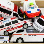 救急車のミニカー走る！緊急走行テスト。坂道走行です☆ Ambulance miniature car runs with sound in case of emergency!