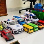 救急車（ミニカー）たちが坂道走るよ！緊急走行テスト！サイレン鳴る☆Ambulance minicar runs on a slope! Emergency driving test.