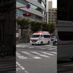 救急車 緊急走行①