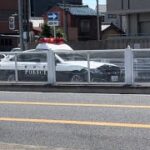 愛知県警察　パトカー　緊急走行