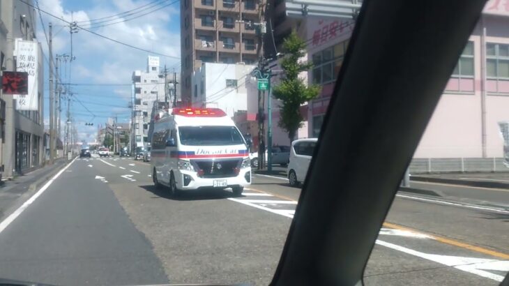 【緊急走行】鹿児島市消防局高度救急隊ドクターカー