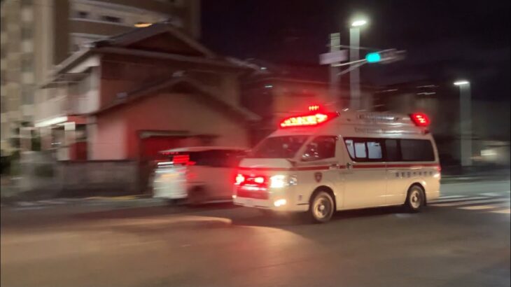 【救急車緊急走行】岸和田市消防署救急隊　だんじり祭りにて⑤