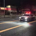 愛知県警岡崎警察署の警らパトカー緊急走行　#210クラウン #パトカー緊急走行