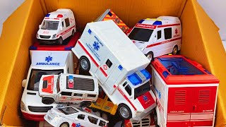 救急車ミニカーが走る！坂道緊急走行テスト！サイレンあり Ambulance miniature car runs! Emergency driving test with siren