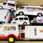 救急車たちが坂道走るよ！！緊急走行テスト。サイレン鳴る。トミカ。Ambulances un uphill. Emergency driving test. Siren sounds | Tomica.