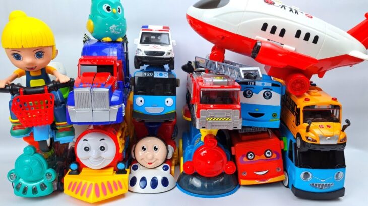 救急車のミニカーが走る！緊急走行 サイレンあり はたらくくるま トミカ BGM #4k #toys