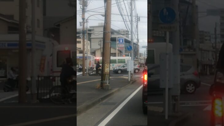 【緊急走行】鹿児島市立病院NICUドクターカー