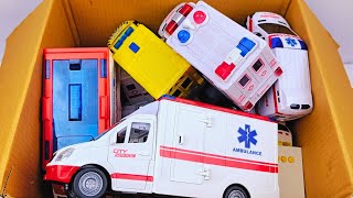 救急車ミニカーが走る！坂道緊急走行テスト！サイレンあり Ambulance miniature car runs! Emergency driving test with siren