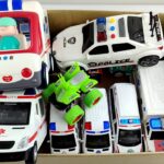 救急車パトカー消防車をチェック! 坂道を緊急走行するよ! Check out ambulance policecar bump truck! run on the slope.