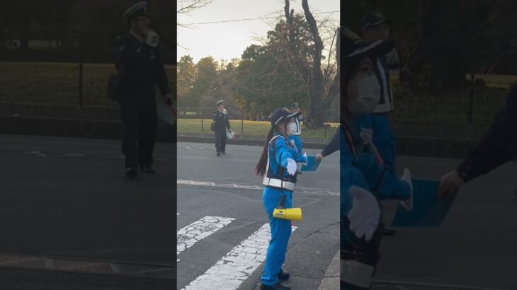 『警備員の協力‼️』救急車(ハイメディック)  緊急走行シーン🚨