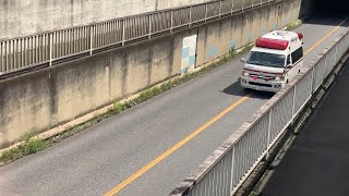 小山市消防本部　小山救急12  緊急走行