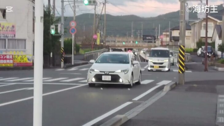 【緊急走行】12月分 救急車・パトカー・白バイ 緊急走行集