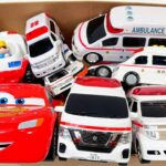 救急車のミニカーが走る！サイレンあり！緊急走行テスト！Ambulance miniature cars run! Emergency driving test!