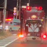 【情報多】警鐘の消防団・緊走する救急車・PA連携の現場（第12分団・中央救急2・河南水槽1）