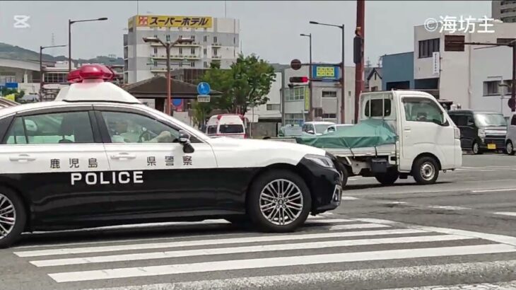 【緊急走行集】トヨタ・ハイメディック高規格救急車　予備車運用扱いの救急支援１