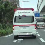 🚨響き渡るサイレン🚨救急車🚨緊急走行🚨赤色灯🚨大阪市消防局🚨