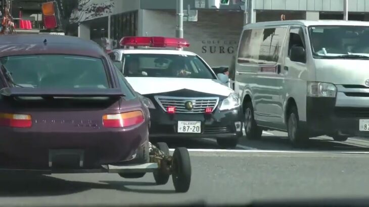 🚨大阪府警🚨パトカー🚨赤色灯🚨パトロール🚨