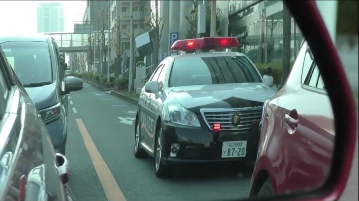 🚨大阪府警🚨パトカー🚨赤色灯🚨パトロール🚨