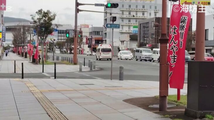 【緊急走行】救急出動!! 市街地を抜け傷病者を医師会立市民病院へ搬送する救急１０１